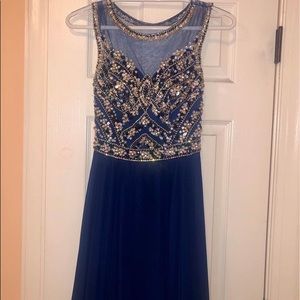 Navy Formal Dress